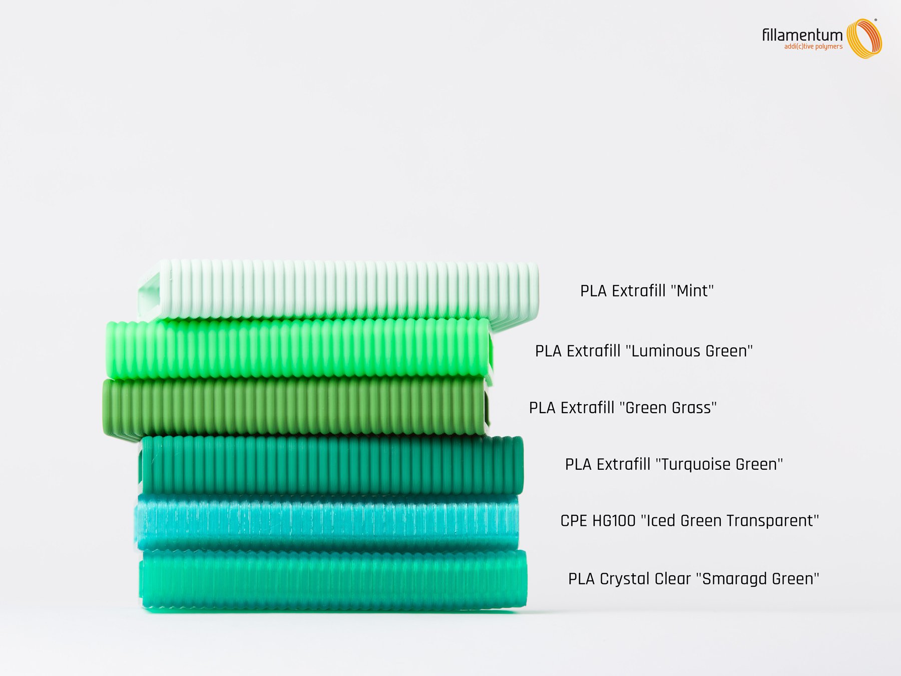 Gama colores Fillamentum verde
